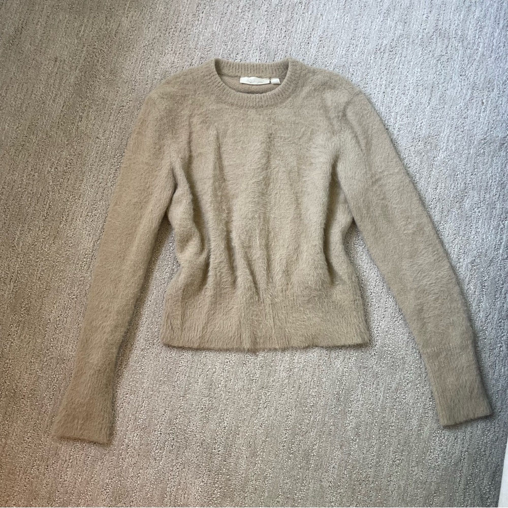 RD Style Beige Knit Sweater